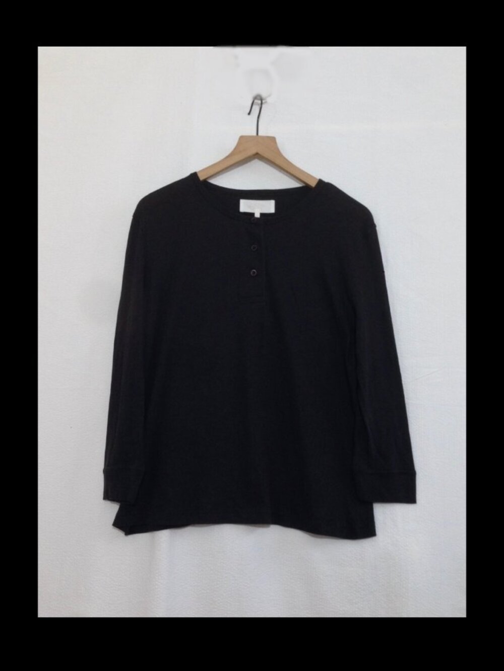 The Great. The Boxy Sleep Henley - Size 0 - NWT